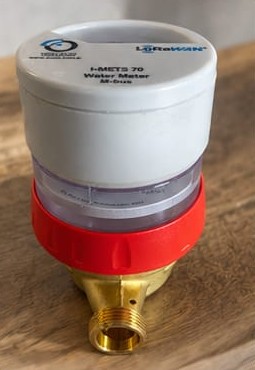 I-METS 70 LoRaWAN su sayacı, ikinci açıdan gerçek ürün fotoğrafı
