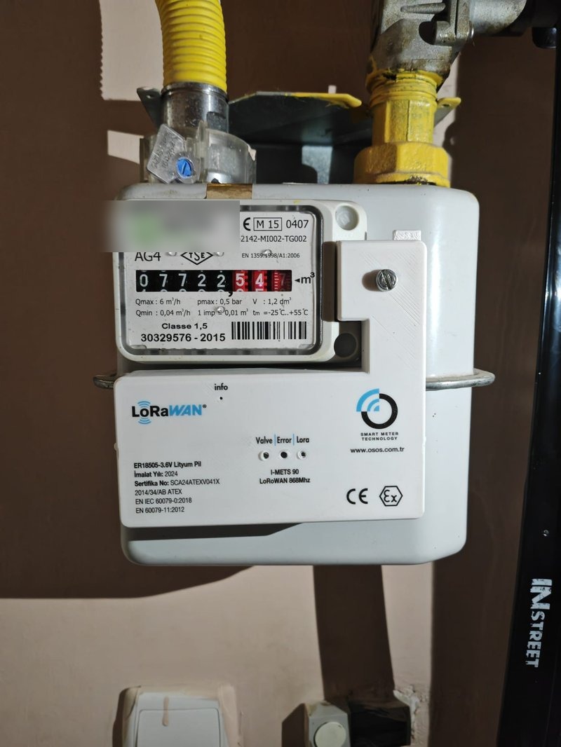 I-METS 90 doğal gaz modülünün gerçek saha kurulumu